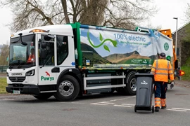 eCollect goes into service in rural Powys