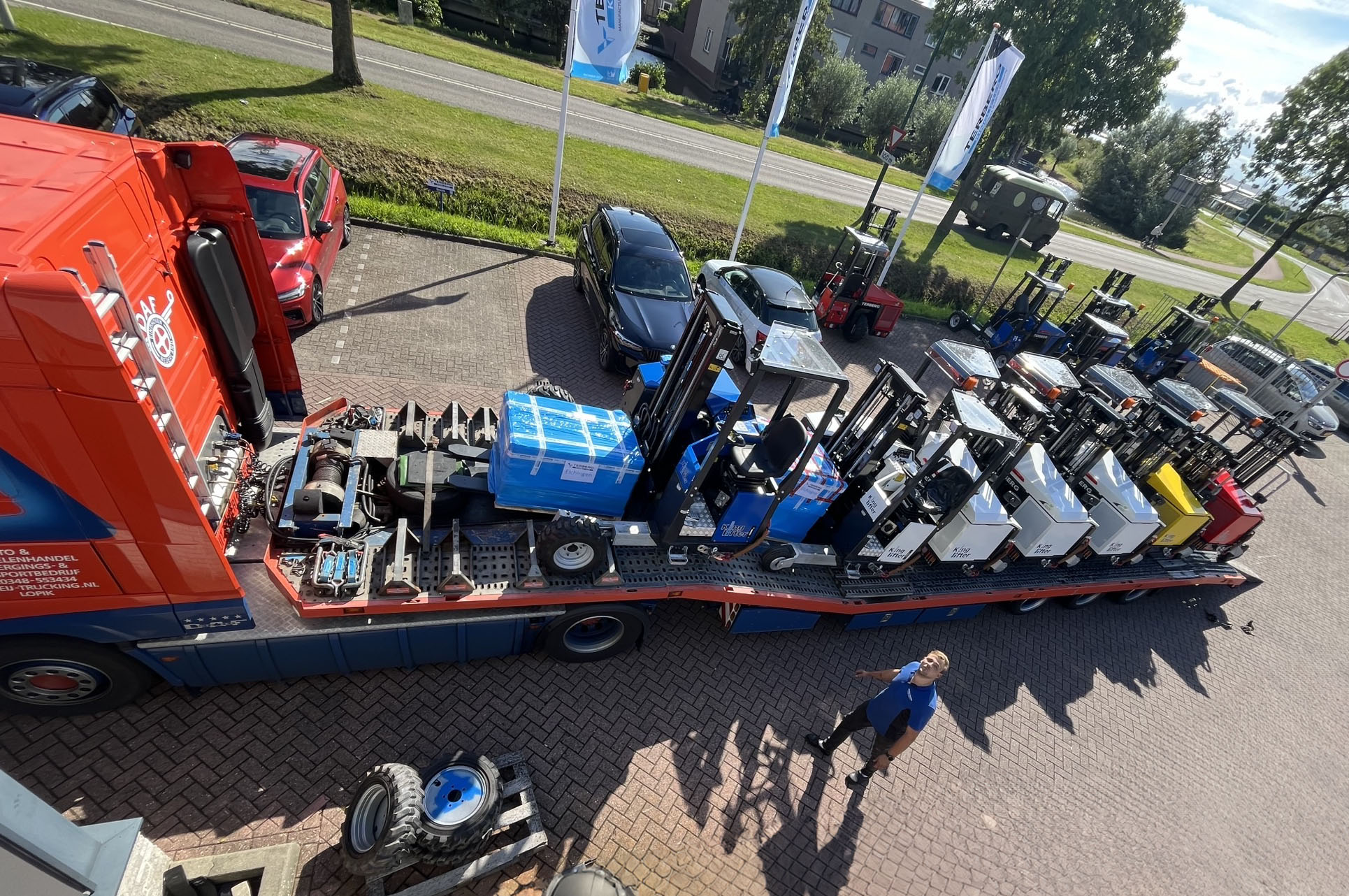 September Deliveries: Kinglifter to Various Locations Across Europe and Beyond